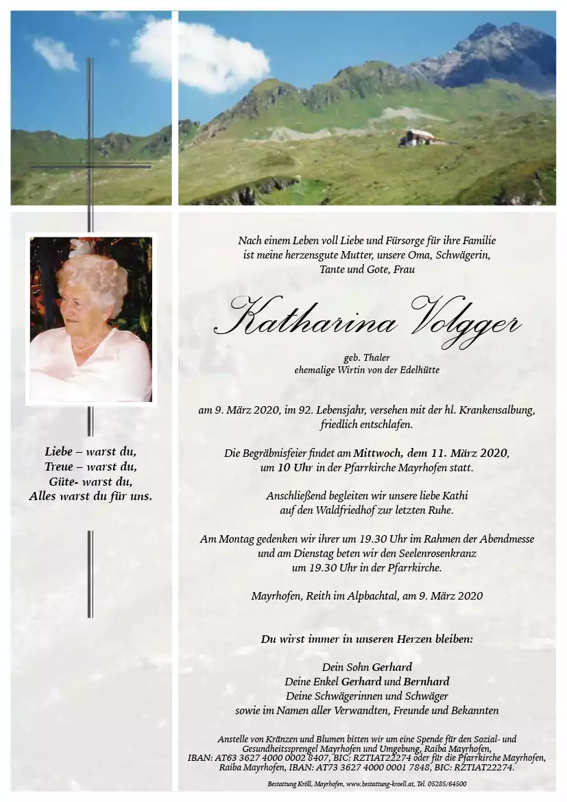 Parte von Katharina Volgger